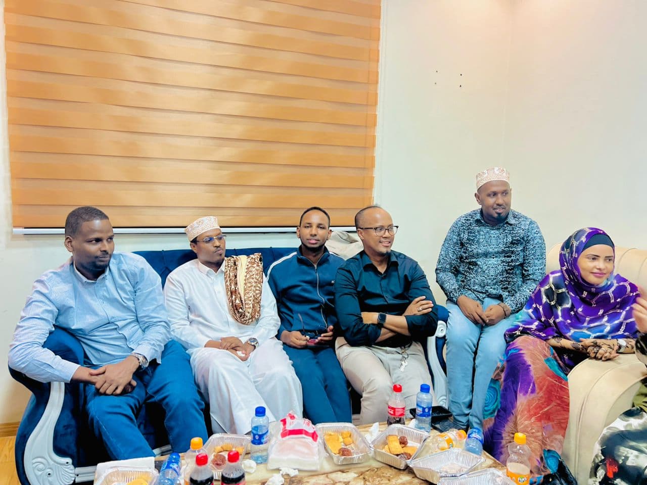 Meeting with local community leaders