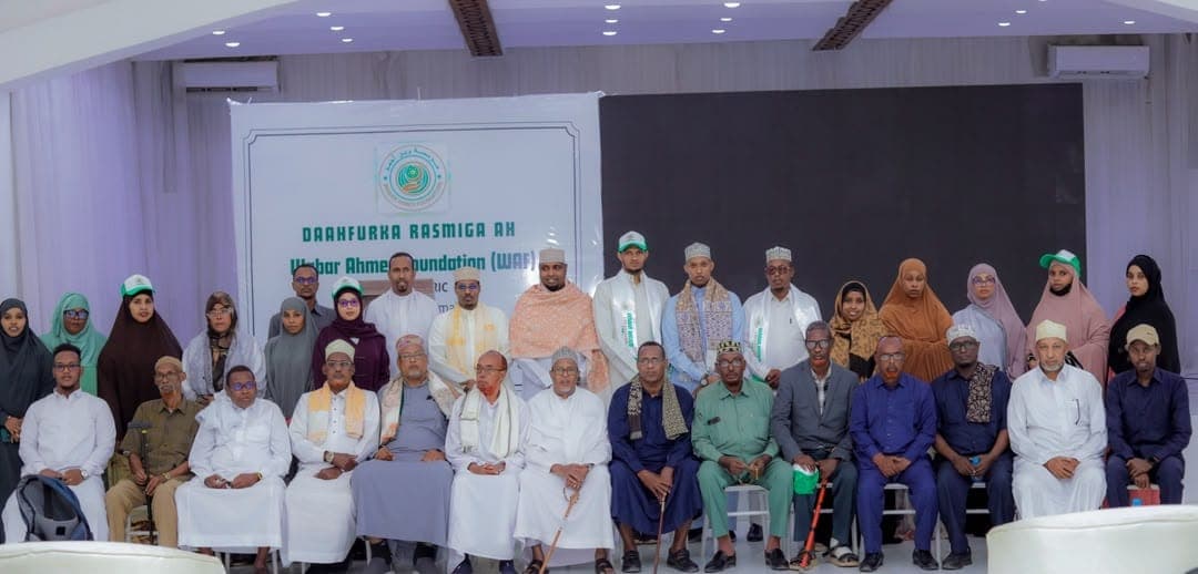 The official launch of Wabar Ahmed Foundation in Mogadishu