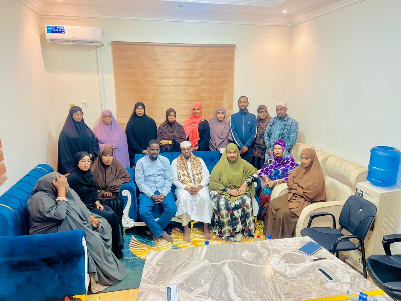 WAF volunteers and community members